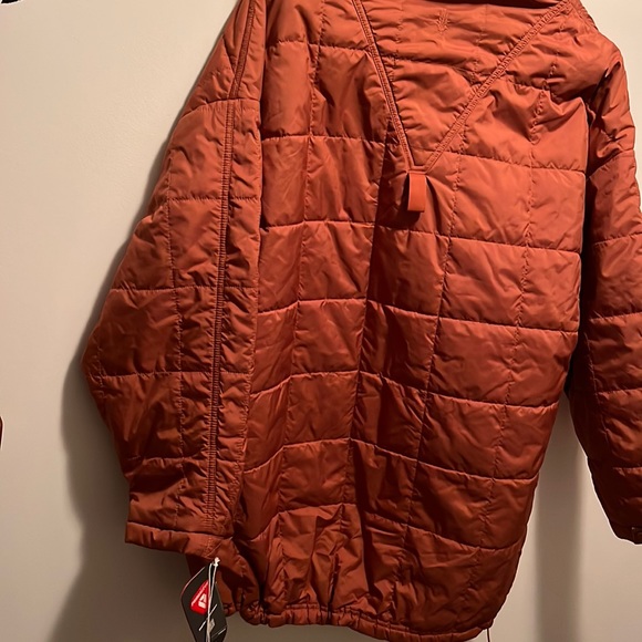 NWT Free People FP Movement Riley Recycled Popover Packable Puffer Hoodie Large - Picture 15 of 16